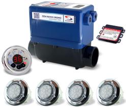 Aquecedor Banheira Ofuro New Max Cromo 8000w Aquecedor Banheira Ofuro New Max Cromo 8000w