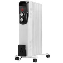 Aquecedor Britania BAQ1720B 1.500 Watts com Termostato Ajustavel 220V ~ 50/60HZ - Branco/Preto