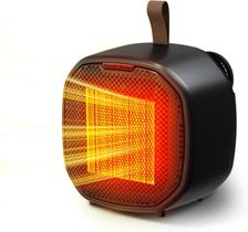 Aquecedor Cerâmico Portátil Electactic 1200W com Termostato