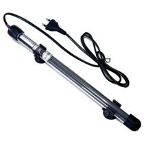 Aquecedor Com Termostato 300w Para Aquários Até 300 Litros - 110V