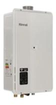 Aquecedor de Água a Gás Digital REU-E331 FEH (E33) 32,5 litros GN Branco