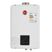 Aquecedor De Água A Gás Digital Rheem 39,5 Litros GN Bivolt