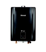 Aquecedor de Agua a Gás Eletrônico 21L E21 Rinnai GLP Preto