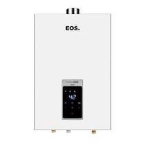 Aquecedor de Água a Gás EOS Digital 16 Litros (Gás Liquefeito de Petróleo) Exaustão Forçada Branco EAQ160GD Bivolt