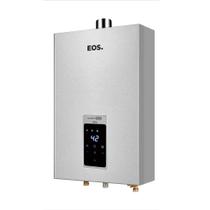 Aquecedor de Água a Gás EOS Digital 16 Litros (Gás Natural) Exaustão Forçada Inox EAQ160GDS-N Bivolt Aquecedor de Água a Gás EOS Digital 16 Litros (Gás Natural) Exaustão Forçada Inox EAQ160GDS-N Bivolt