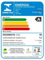 Aquecedor de Água a Gás Glp Komeco Branco Ko 07M Bp 1BNLP4