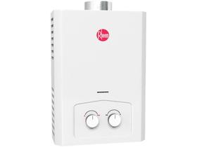Aquecedor de Água a Gás GLP Rheem Classic - RB3AP07NVPBSF 7L/min Exaustão Natural