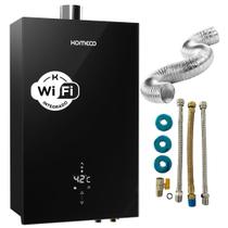 Aquecedor De Água A Gás Komeco 16 Litros Ko Slim Gás GN Com Acessórios