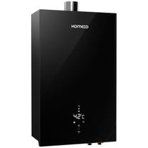 Aquecedor De Água A Gás Komeco 21 Litros KO 21BK Decor GN Preto