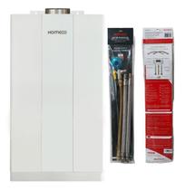 Aquecedor De Água A Gás Komeco Ko 16 Wh Home 16 litros GN Com Kit Ligação