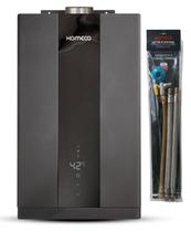 Aquecedor De Água A Gás Komeco KO 21 Bk Home Preto 21 Litros Gás Glp Com Kit