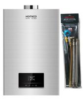 Aquecedor De Água A Gás Komeco KO 26 Di Prime WiFi 26 Litros GN E Kit Ligação