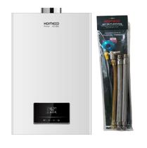 Aquecedor De Água A Gás Komeco Ko 26d Prime Com Wi-Fi 26 Litros Gás Glp E Kit Instalação