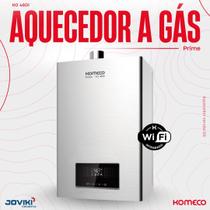 Aquecedor De Água A Gás Komeco Ko 46 Di Prime Inox Com Wifi Gn Bivolt