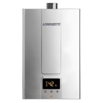 Aquecedor De Água A Gás Lorenzetti 15 Litros LZ1600DE-I Inox GN (Digital)