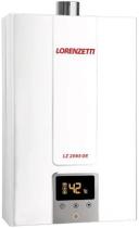 Aquecedor De Água A Gás Lorenzetti 20 Litros LZ 2000DE-B Branco GÁS GLP