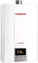 Aquecedor De Água A Gás Lorenzetti 20 Litros LZ 2000DE-B Branco GÁS GN