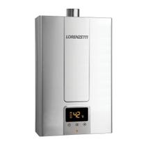 Aquecedor De Água A Gás Lorenzetti 20 Litros LZ 2000DE-I INOX GLP