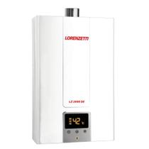 Aquecedor De Água A Gás Lorenzetti 20 Litros LZ2000DE-B Branco Glp (Digital)