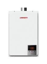 Aquecedor De Água A Gás Lorenzetti 37 Litros LZ 3700DE Branco Bivolt Selecione GLP ou GN Aquecedor De Água A Gás Lorenzetti 37 Litros LZ 3700DE Branco Bivolt Selecione GLP ou GN