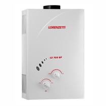 Aquecedor De Água A Gás Lorenzetti 7 Litros LZ 750BP Branco GN Mêcanico A Pilha