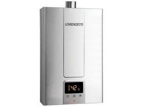 Aquecedor de Água a Gás Lorenzetti GN LZ 1600DE-I - Controle Eletrônico Digital 15 L/Min