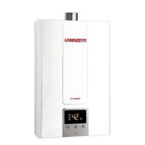 Aquecedor De Água A Gás Lorenzetti Lz 1600 De Branco 15 Litros Bivolt Digital Gás Gn