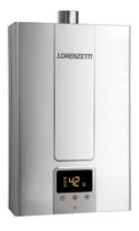 Aquecedor De Água A Gás Lorenzetti Lz 1600 De - i (inox) 15 Litros - GN