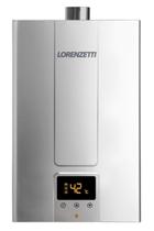 Aquecedor De Água A Gás Lorenzetti Lz 1600 De - i (inox) 15 Litros - GN