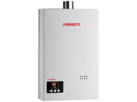 Aquecedor de água a gás lorenzetti lz 1600d digital gn - 15 Litros