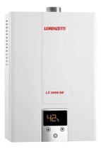 Aquecedor De Água A Gás Lorenzetti Lz 2000 20 Litros Digital GLP Gás de botijão