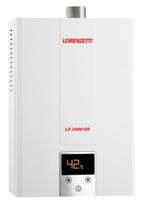 Aquecedor De ÁGua A Gás Lorenzetti Lz 2000 De- B (Branco) 20 Litros - Gn Aquecedor De ÁGua A Gás Lorenzetti Lz 2000 De- B (Branco) 20 Litros - Gn