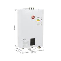 Aquecedor de Água a Gás Rheem 26L/min