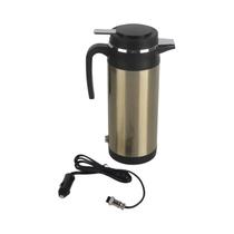 Aquecedor De Água Elétrico De Aço Inoxidável 1000ML 12V 24V Para Carro, Garrafa Térmica De Viagem Aquecedor De Água Elétrico De Aço Inoxidável 1000ML 12V 24V Para Carro, Garrafa Térmica De Viagem