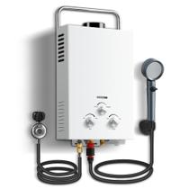 Aquecedor de água sem tanque Amzgachfktch 6L 1,58 GPM propano