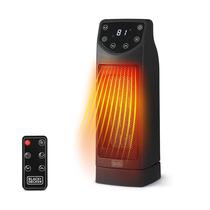 Aquecedor de Ambiente BLACK+DECKER Oscilante 1500W com Controle Remoto