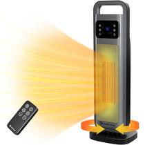Aquecedor de ambiente Comfort Zone de 26 polegadas e 1500 W com controle remoto