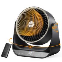 Aquecedor de Ambiente Dreo 714 1500W Oscilação 3D Fluxo de Ar 3,6 m/s Aquecedor de Ambiente Dreo 714 1500W Oscilação 3D Fluxo de Ar 3,6 m/s