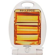 Aquecedor de Ambiente Elétrico Quartzo Ventisol AQ-02, 800 Watts, Branco