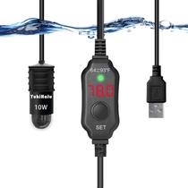 Aquecedor de aquário YukiHalu alimentado por USB de 10 W para tanque de 1 galão Aquecedor de aquário YukiHalu alimentado por USB de 10 W para tanque de 1 galão