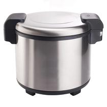Aquecedor de Arroz Winco Prata Comercial 100 Xícaras