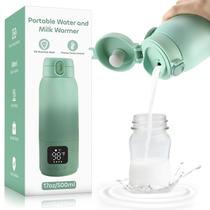Aquecedor de biberões Qupite Portable 500mL de aquecimento rápido a 40C Aquecedor de biberões Qupite Portable 500mL de aquecimento rápido a 40C