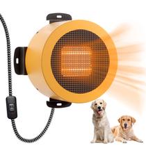 Aquecedor de Casinha para Cães TURBRO Neighborhood 400W - Montagem na Parede, Cabo de 10 Pés