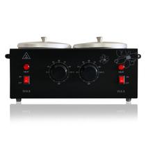 Aquecedor de cera FHATSJ Black Double Pots Professional 1,2 L Aquecedor de cera FHATSJ Black Double Pots Professional 1,2 L