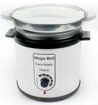 Aquecedor de Cera Matic Titânio com Refil Mega Bell 1000g Aquecedor de Cera Matic Titânio com Refil Mega Bell 1000g