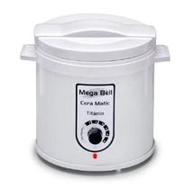 Aquecedor de Cera Mega Bell Matic Titânio Profissional Aquecedor de Cera Mega Bell Matic Titânio Profissional