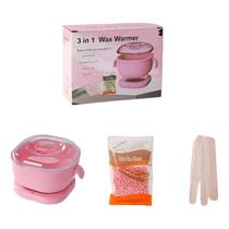 Aquecedor De Cera Rosa Dobrável Portátil De Silicone Bivolt