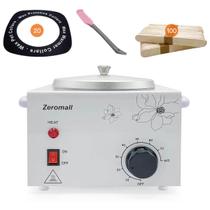 Aquecedor de cera Zeromall Single Pot Professional Electric 100W