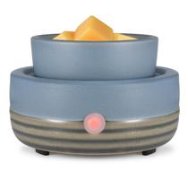 Aquecedor de fusão de cera copinpin Ceramic 3 em 1 Electric Blue Aquecedor de fusão de cera copinpin Ceramic 3 em 1 Electric Blue