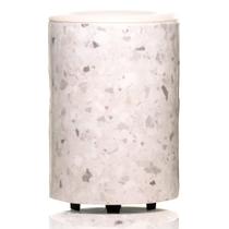 Aquecedor de fusão de cera Happy Wax White Terrazzo Mod com temporizador